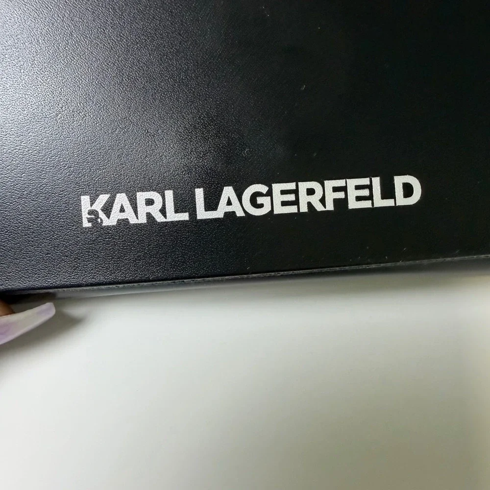 Karl Lagerfeld KL6208S Burgundy Geometric Oversized Sunglasses Plant Based Resin